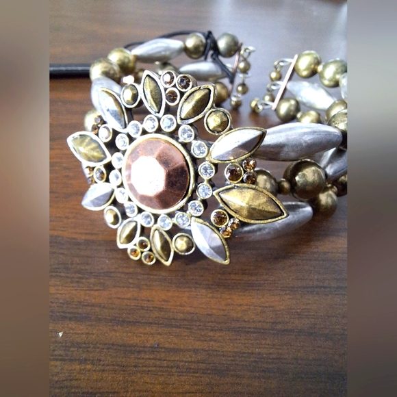 LANE BRYANT BEADED BRACELET NWT - Picture 1 of 8